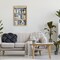 Stupell Industries Blue & Beige Bookcase Floating Frame, design by LSR Design Studio